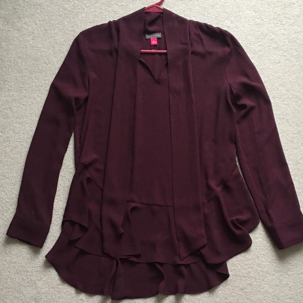 Vince Camuto Long Sleeve Blouse Sz S